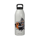 Hope Multiple Sclerosis Butterfly water bottles