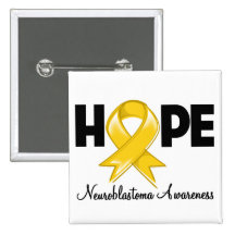 Hope Neuroblastoma Awareness Button