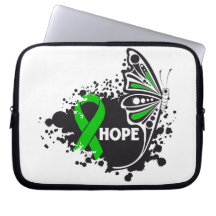 Hope Neurofibromatosis Butterfly Laptop Sleeve