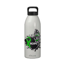 Hope Neurofibromatosis Butterfly Reusable Water Bottle