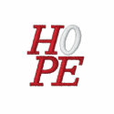 HOPE, OBAMA embroidered shirts