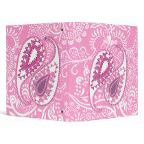 Hope or Your Name Paisley Girls Binder