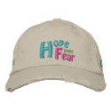 Hope Over Fear, Inauguration Day Speech 01 20 09 embroidered hats
