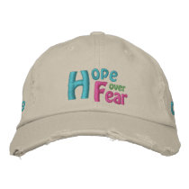 Hope Over Fear, Inauguration Day Speech 01 20 09 embroidered hats by beverlytazangel Hope Over Fear, Inauguration Day Speech 01 20 09 embroidered hats