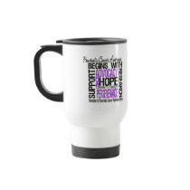 Hope - Pancreatic Cancer Awareness Month mugs by cancerapparel Hope - Pancreatic Cancer Awareness Month mugs