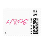 Hope Pink Cancer Ribbon 2 Stamp