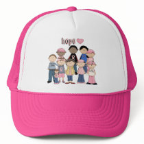 Hope Pink Ribbon hats