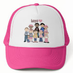 Hope Pink Ribbon Trucker Hat