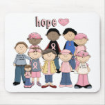 Hope Pink Ribbon Mousepad