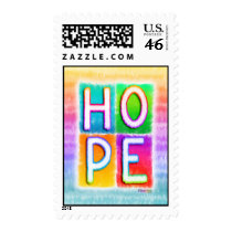 HOPE Pop Art Postage postage by PopArtDiva HOPE Pop Art Postage postage