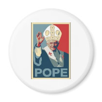 HOPE POPE magnets