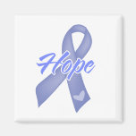 Hope Ribbon - Esophageal Atresia Fridge Magnet