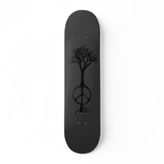 hope rooted in peace skateboard