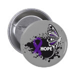 Hope Sarcoidosis Butterfly buttons