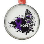 Hope Sarcoidosis Butterfly ornaments