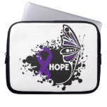 Hope Sarcoidosis Butterfly laptop sleeves
