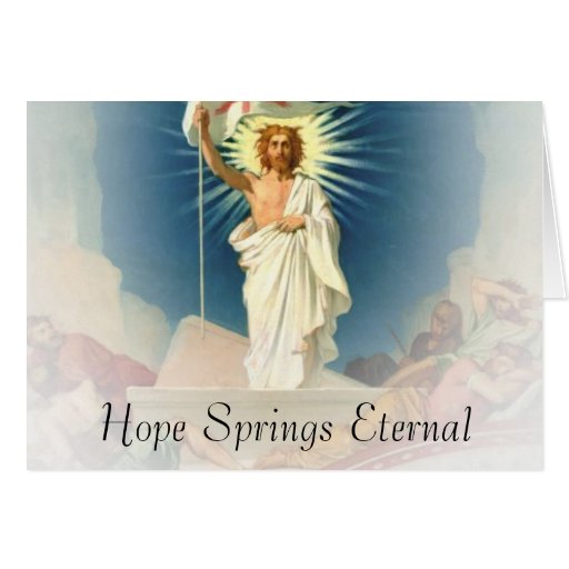 Hope Springs Eternal Greeting Cards Zazzle