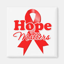 Hope Stroke Disease Fridge Magnet