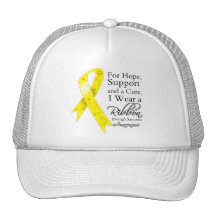 Hope Support Cure I Wear a Ribbon - Ewing Sarcoma Trucker Hat