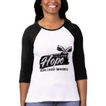 Hope Tattoo Butterfly Bone Cancer Shirt