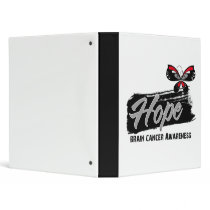 Hope Tattoo Butterfly Brain Cancer Binders