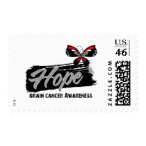 Hope Tattoo Butterfly Brain Cancer Stamp