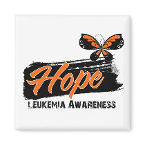 Hope Tattoo Butterfly Leukemia Refrigerator Magnet