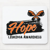 Hope Tattoo Butterfly Leukemia Mouse Pad