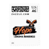 Hope Tattoo Butterfly Leukemia Postage Stamp