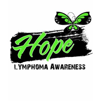 Hope Tattoo Butterfly Lymphoma shirt