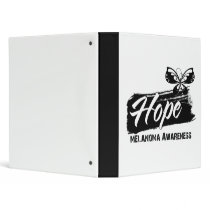 Hope Tattoo Butterfly Melanoma Binder