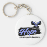 Hope Tattoo Butterfly Stomach Cancer keychains