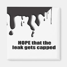 HOPE THAT THE LEAK GETS CAPPED MAGNET