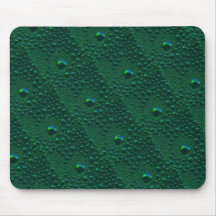 Hope the Green rain drop sample is green Mousepad