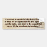 Hope v Painful Truth (Henry) Bumper Sticker