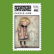 Hope Whispers - Postage Stamp stamps