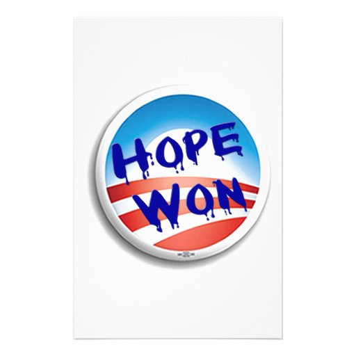 Hope Win Personalized Stationery