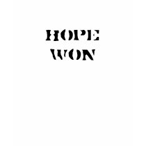 HOPE WON - Customized t-shirts
