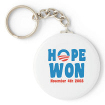 Hope Won Keychain
