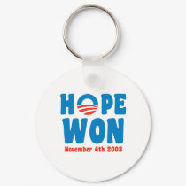 Hope Won Keychain