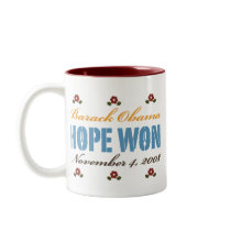 Hope Won Obama Mug