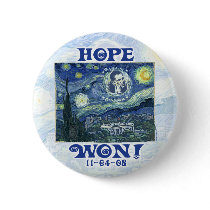 Hope Won President Obama Gear buttons by ObamaHomeboy Hope Won President Obama Gear buttons