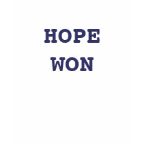 HOPE WON T-shirt