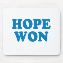 Hope Won T-shirt mousepads