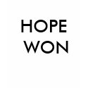 HOPE WON t-shirts by Vote4Hope HOPE WON t-shirts
