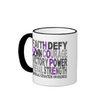 Hope Word Collage Chiari Malformation Mugs