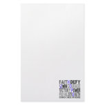 Hope Word Collage Stomach Cancer Personalized Stationery