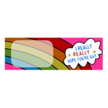 Hope You Are Gay FL!RT Card! business cards by flirtcards Hope You Are Gay FL!RT Card! business cards