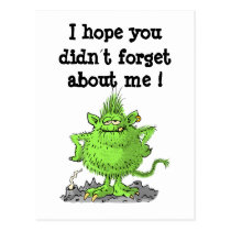 hope you didn´t forget about me ! postcards