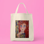 HOPEFUL MAIDEN grocery tote bags